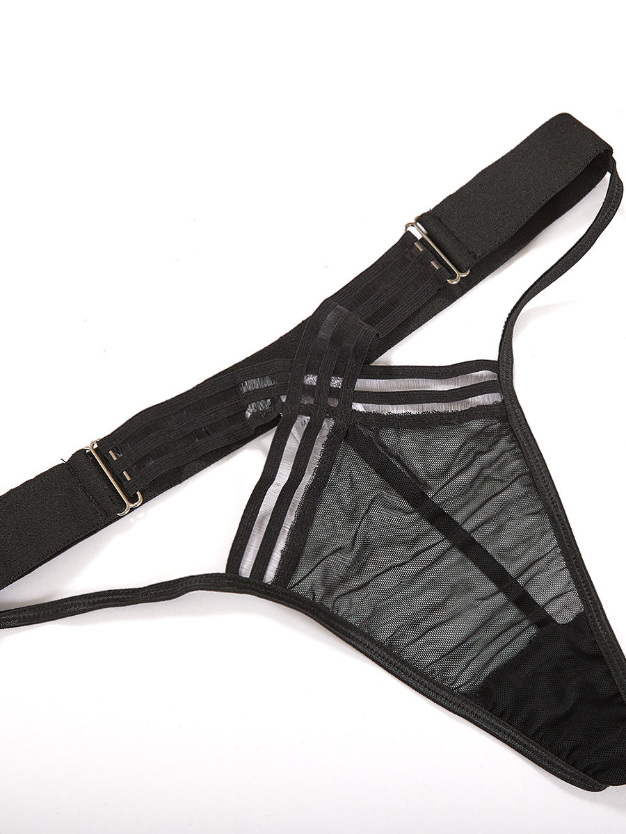 Erotic Women's Bandage Bodysuit