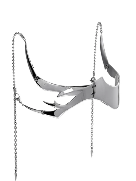 Intrusion Alien Face Jewelry/Earring Set