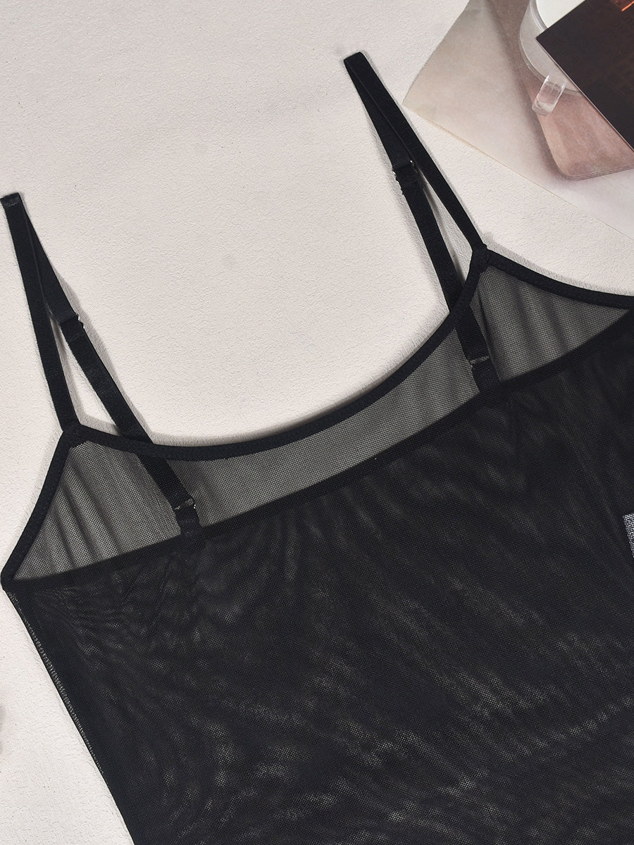 Sexy mesh bodysuit