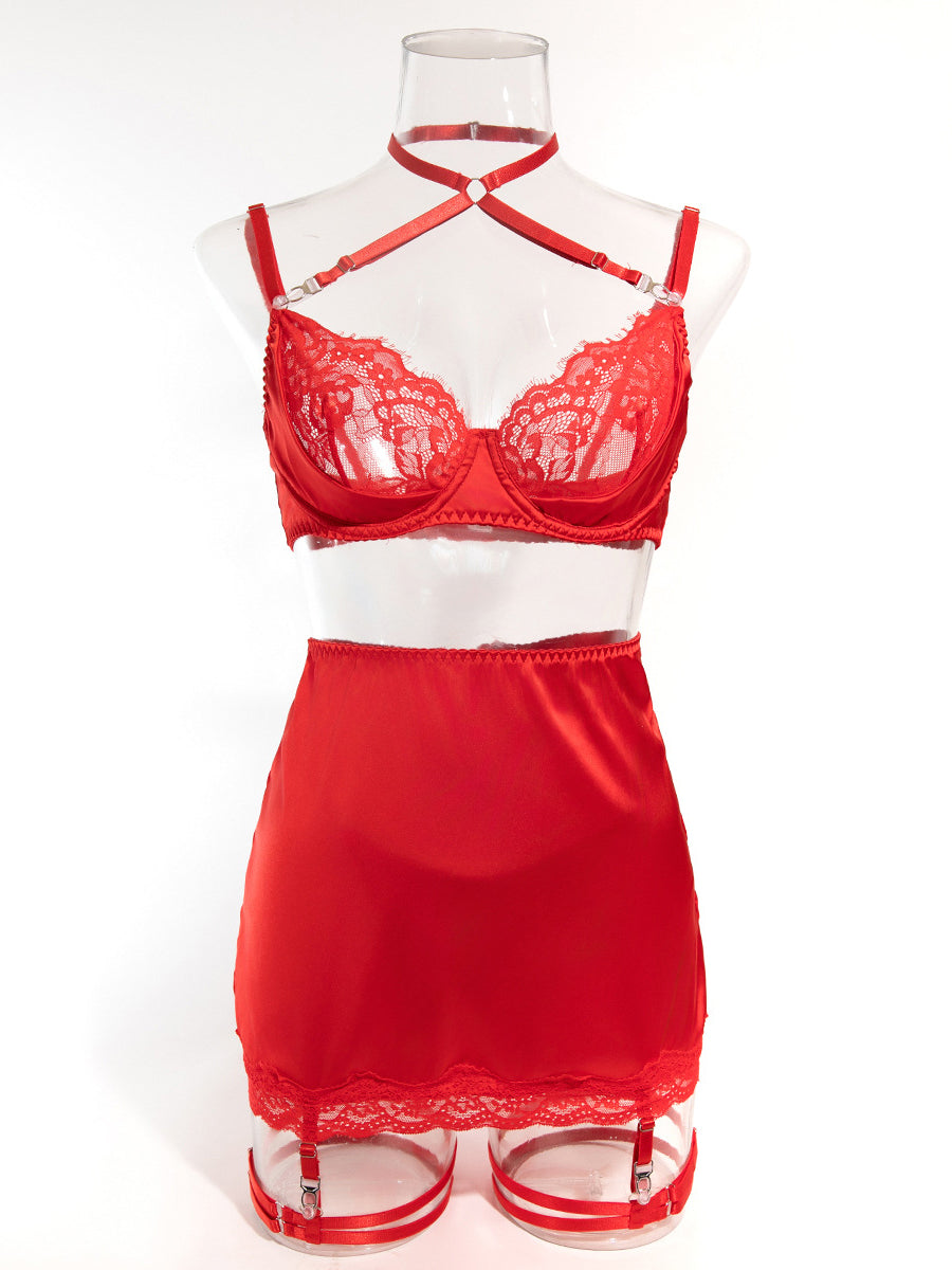 New sexy lingerie panties four piece set