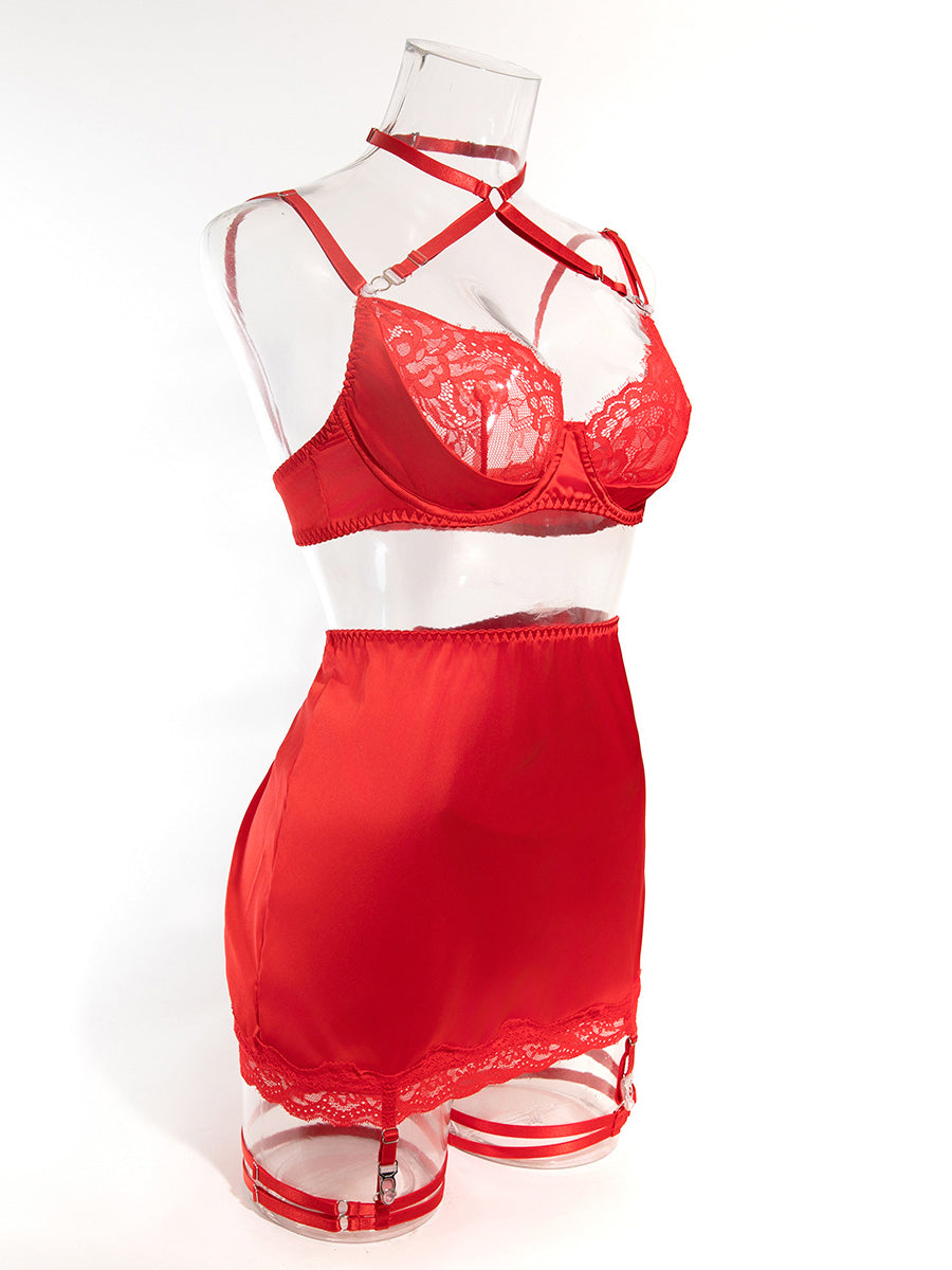New sexy lingerie panties four piece set