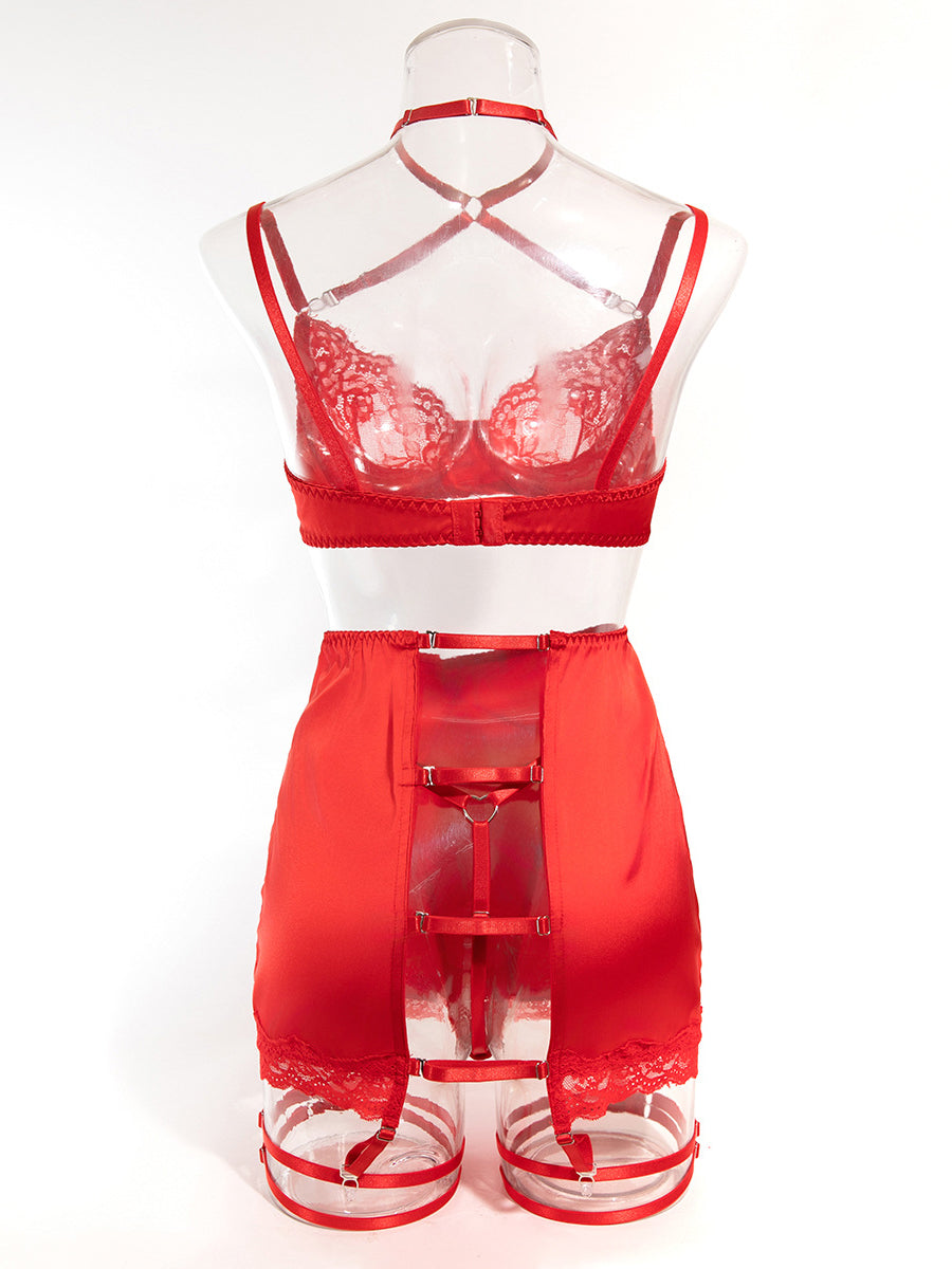 New sexy lingerie panties four piece set