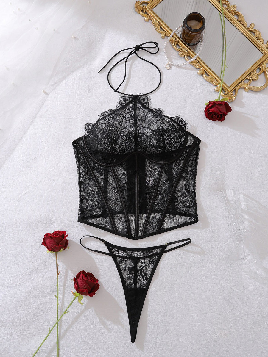 Sexy lace lingerie set