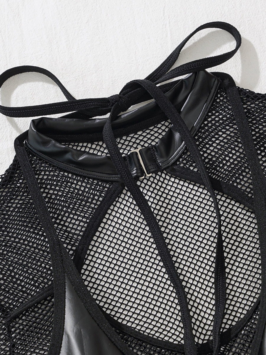 Hot sale sexy hollow see-through sexy bodysuit