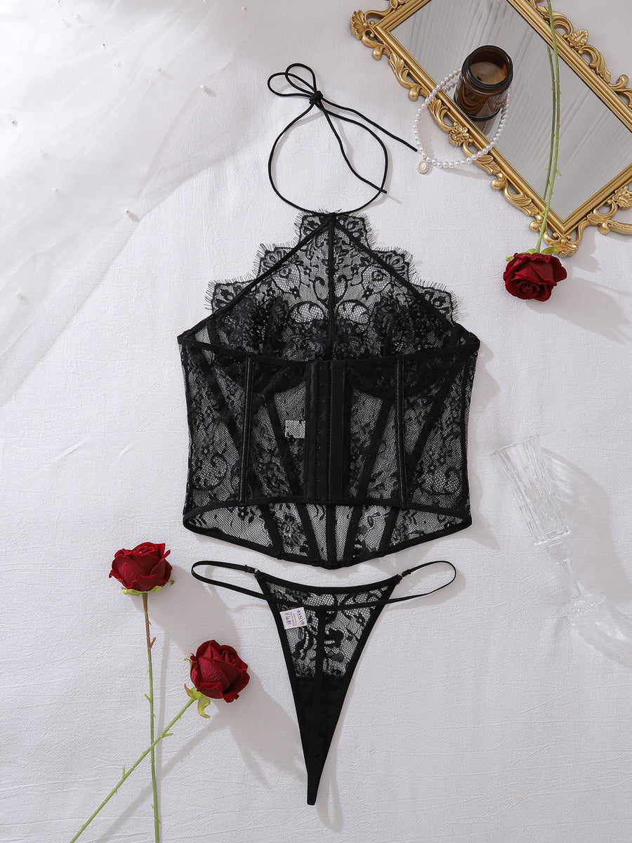 Sexy lace lingerie set