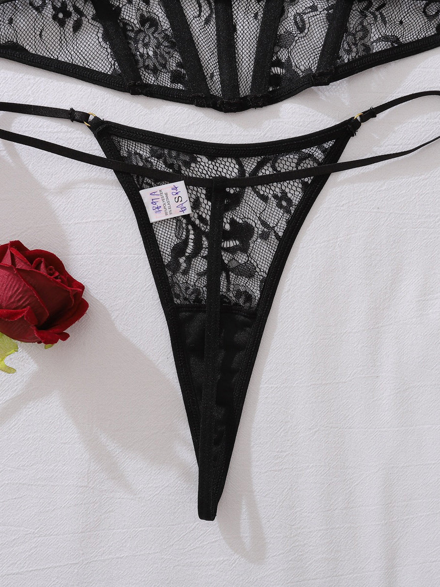 Sexy lace lingerie set