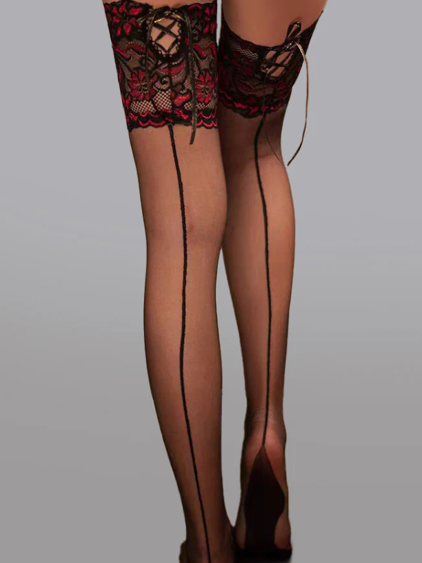 Sexy Lace Binding Stockings
