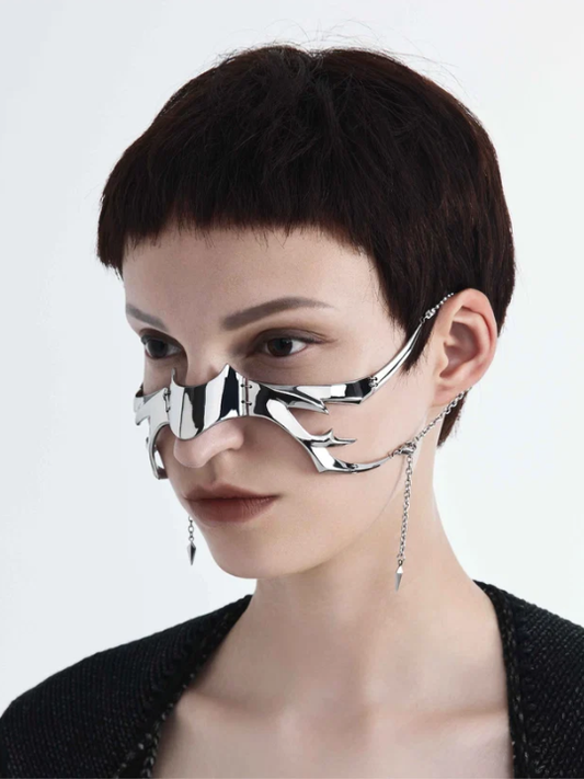 Intrusion Alien Face Jewelry/Earring Set