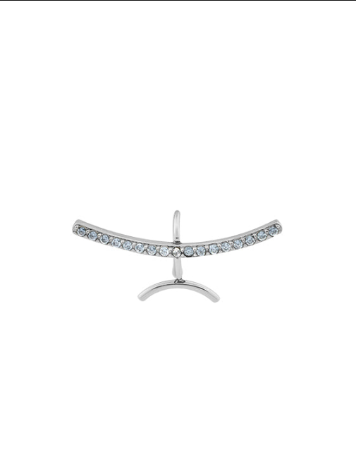 POSE Crystal Decor Lip Cuff