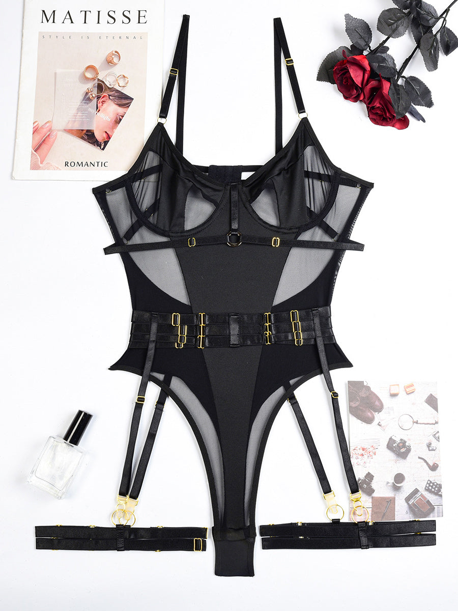 Hot Sexy bodysuit three piece set