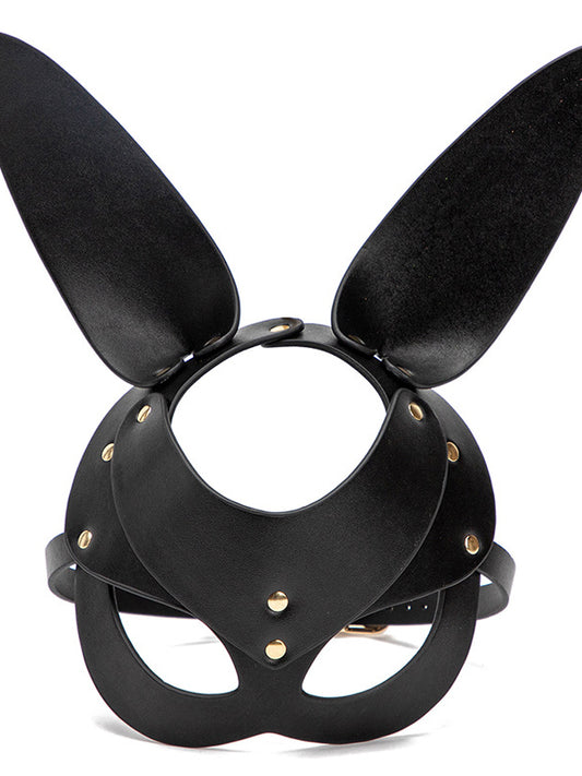 Rabbit headgear sexy toy long ear rabbit mask
